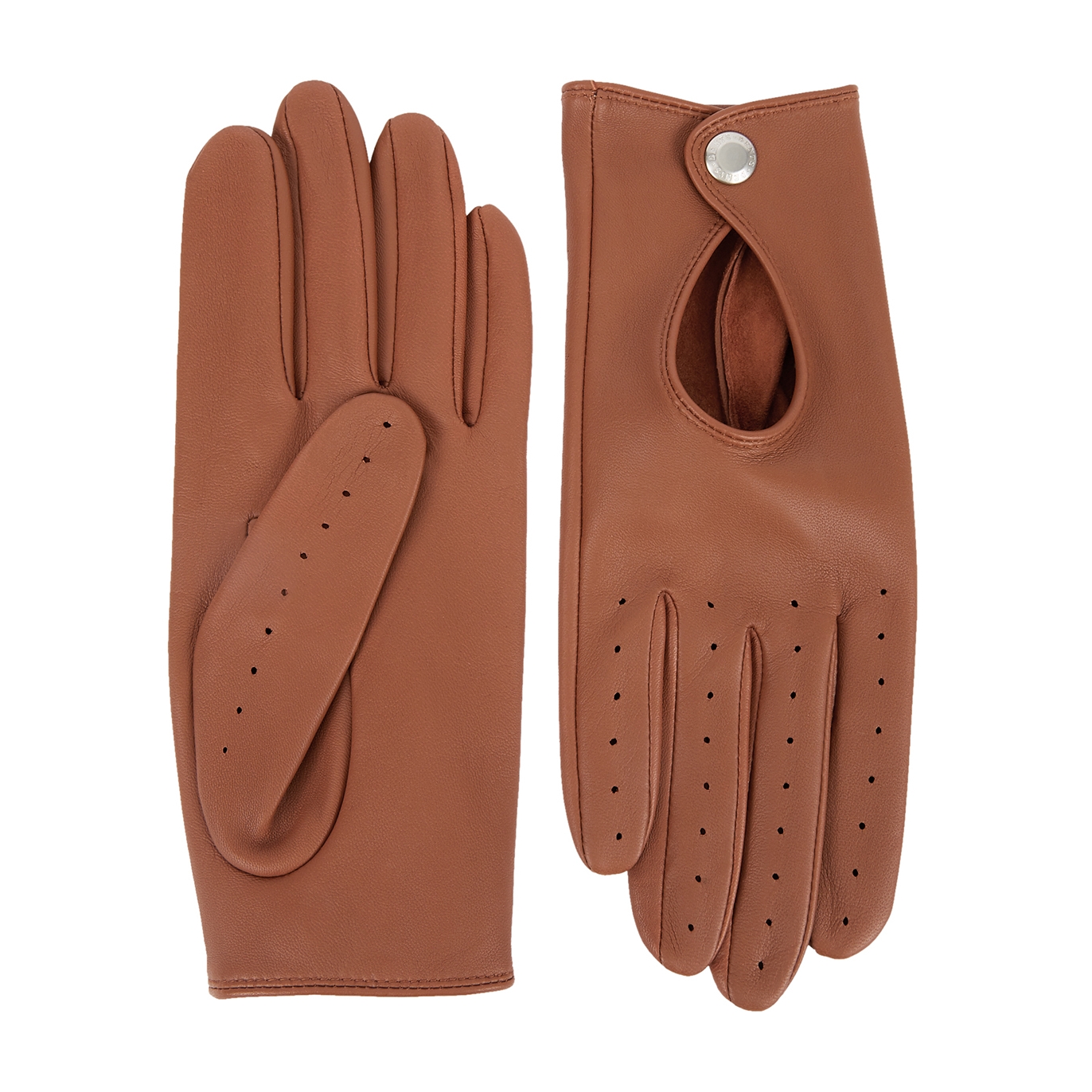 Dents Thruxton Leather Gloves In Brown
