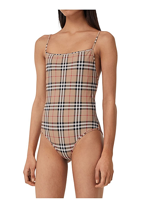 Burberry Vintage check swimsuit - Harvey Nichols