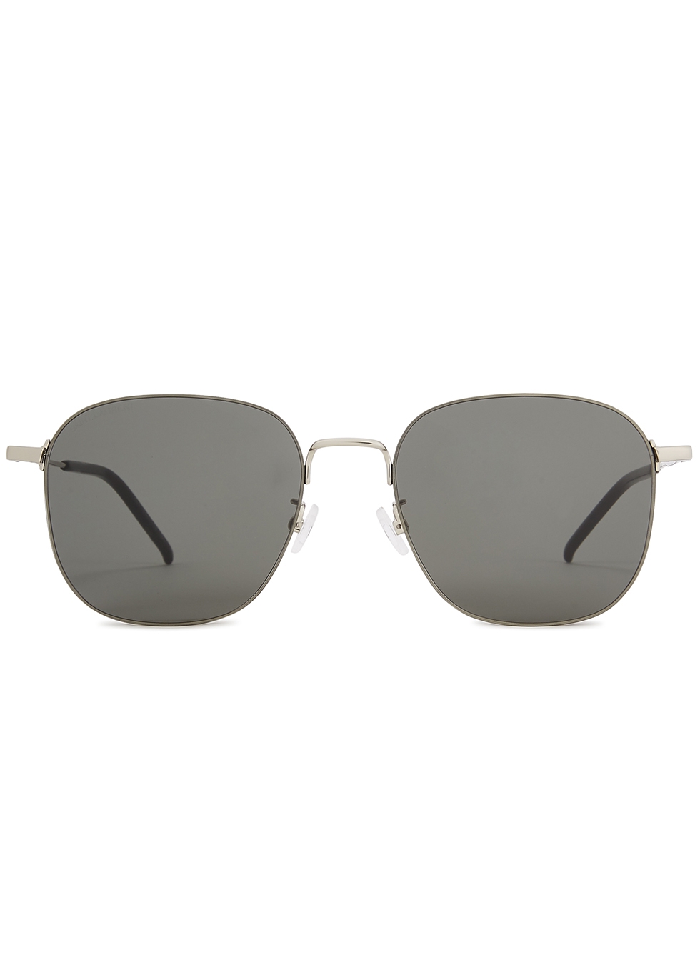 black wire frame sunglasses