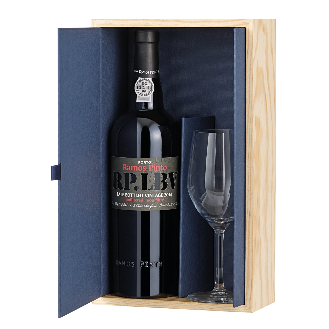 Ramos Pinto Late Bottled Vintage Port 2014 & Glass Gift Pack Port And Fortified Wine
