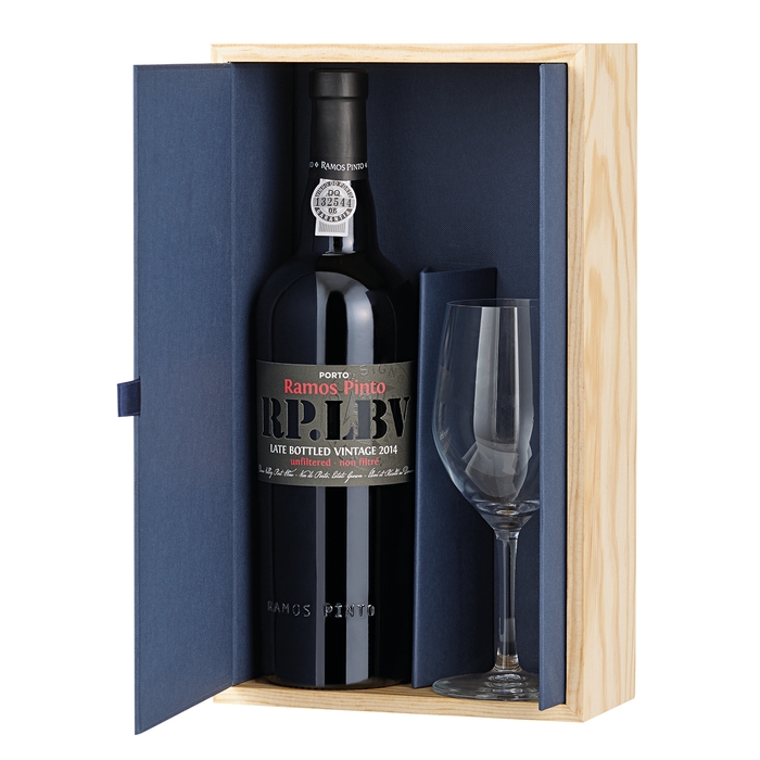 Ramos Pinto Late Bottled Vintage Port 2014 & Glass Gift Pack