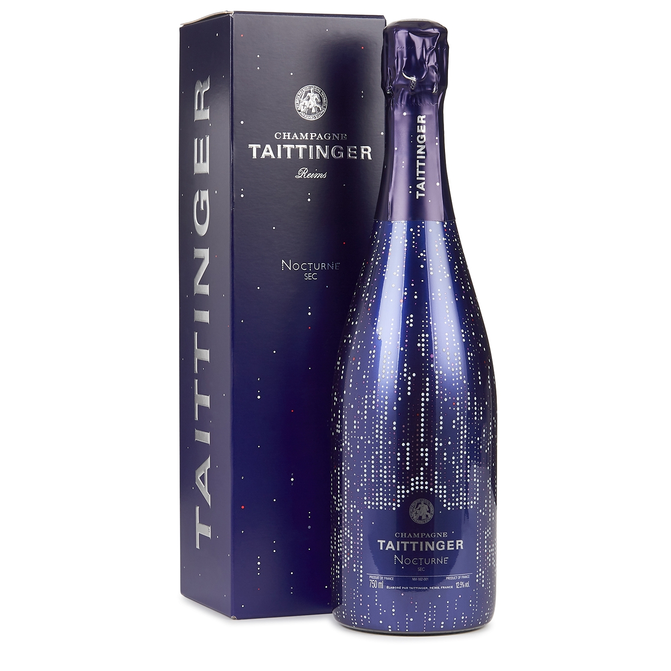 Taittinger Nocturne Sec City Lights, Champagne, Glass Sparkling Wine