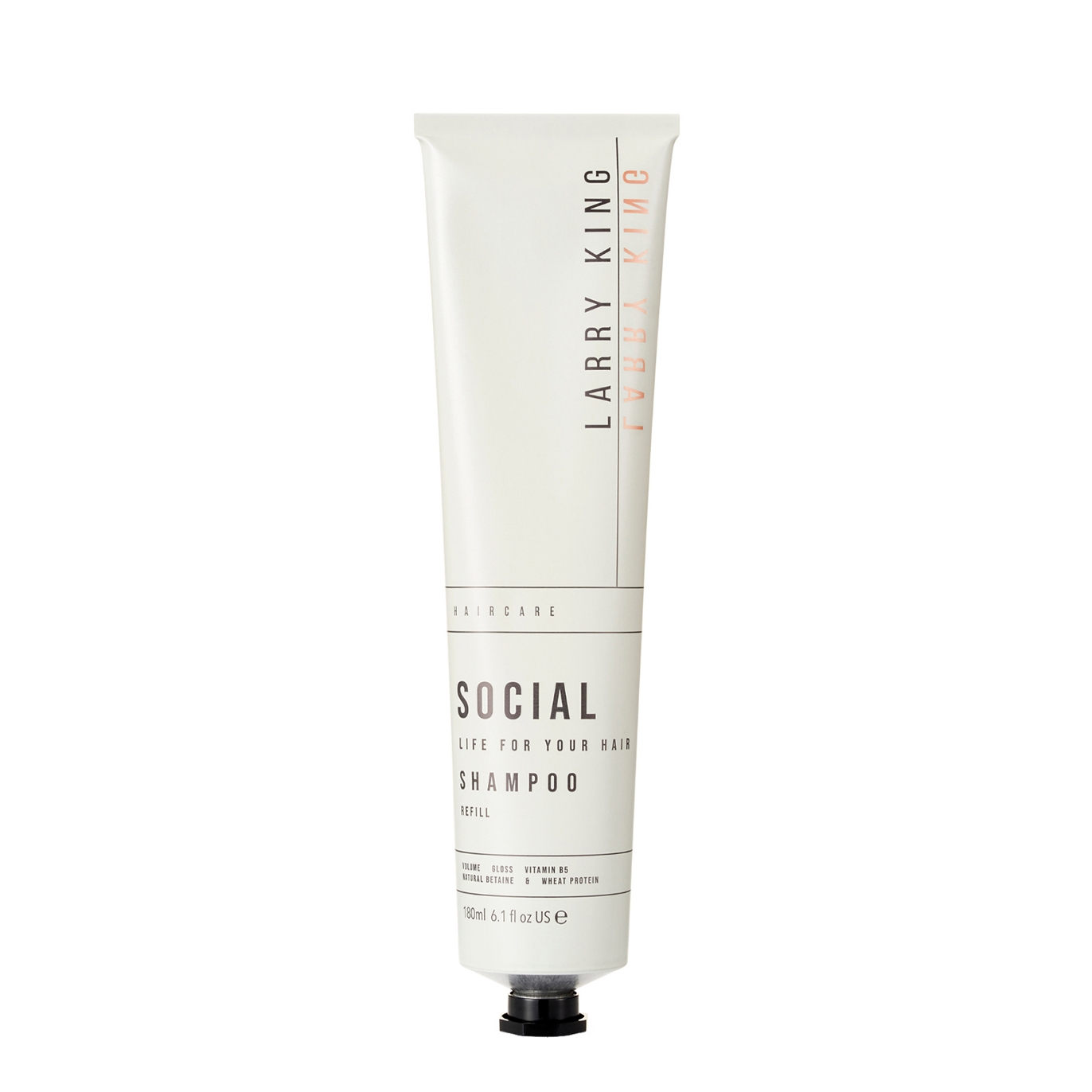 Larry King Social Life Shampoo Refill 180ml In White