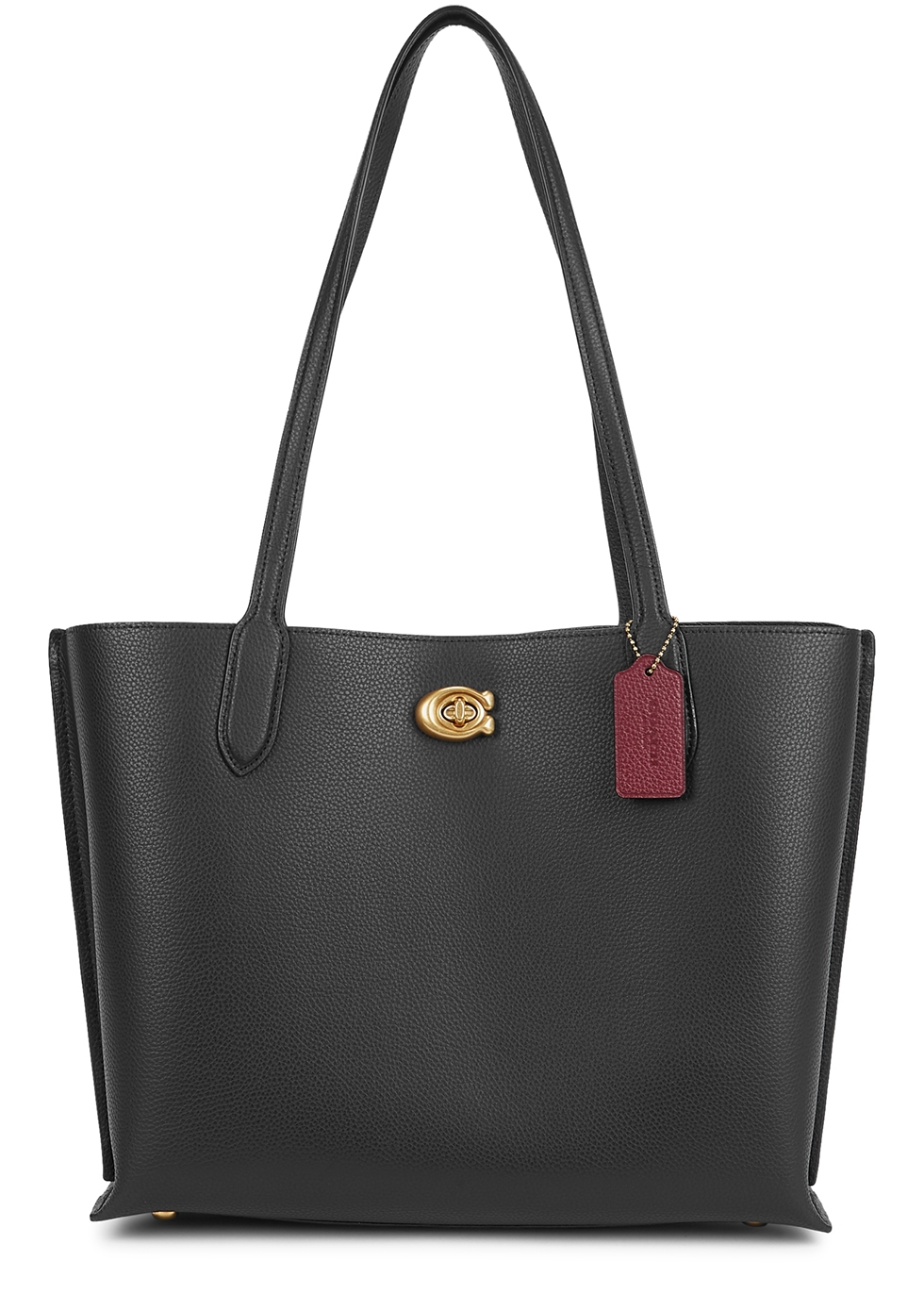 Coach Willow black leather tote - Harvey Nichols