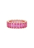 Crystal-embellished 18kt rose gold-plated ring - Rosie Fortescue