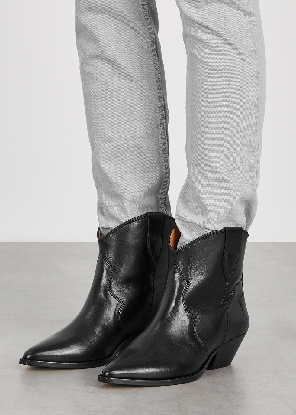 isabel marant leather boots