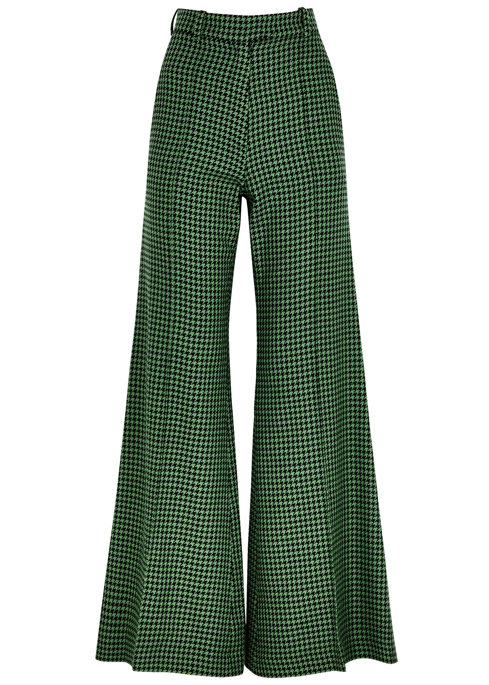 RACIL Lincoln houndstooth flared-leg trousers - Harvey Nichols