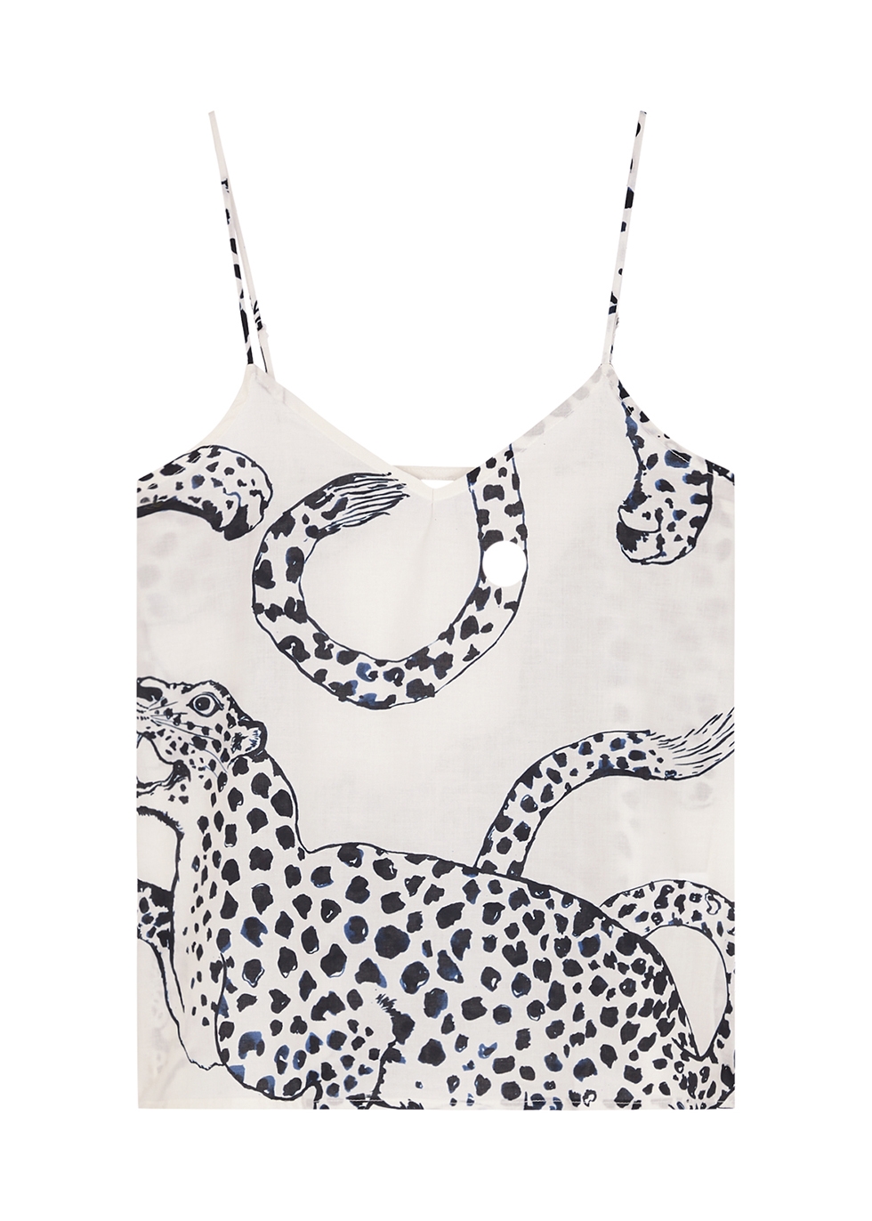 The Jag printed cotton camisole top
