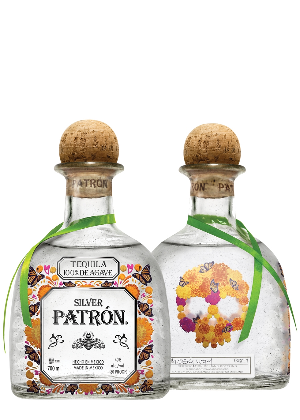 Patrón Patrón X INKD Día de Muertos Limited Edition Silver Tequila Harvey Nichols