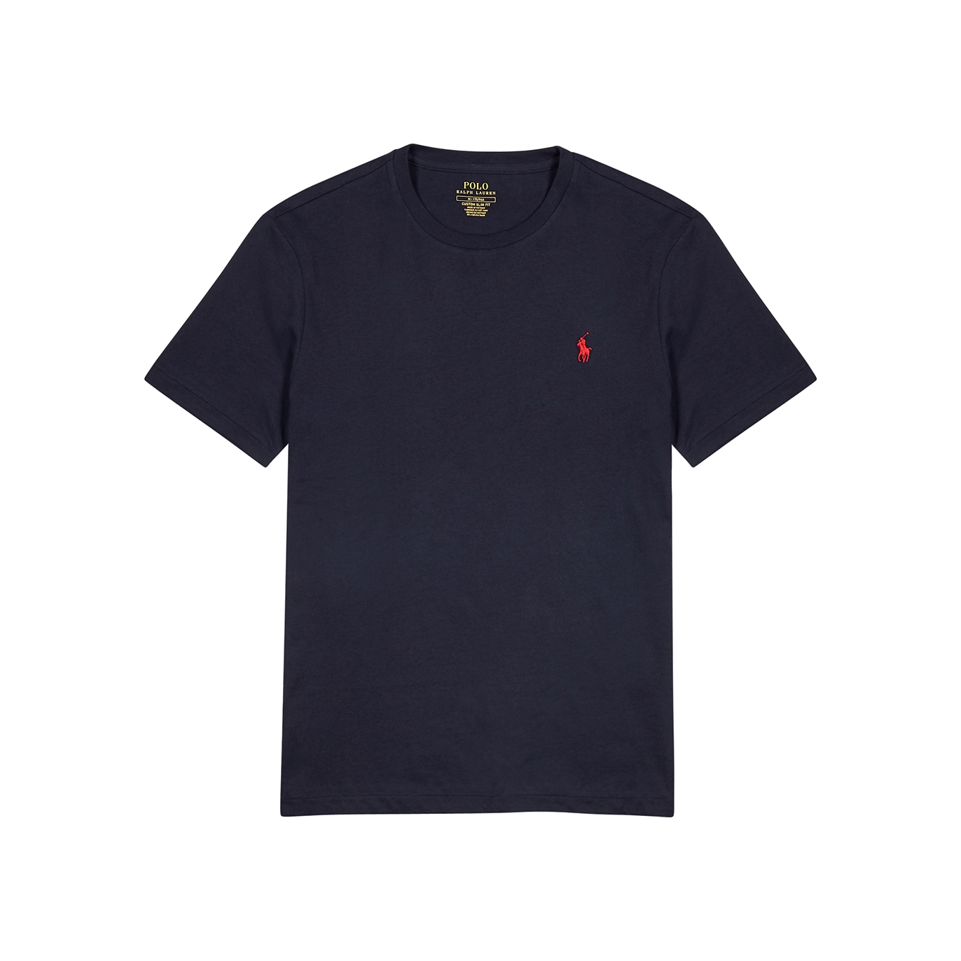 Polo Ralph Lauren Navy Custom Slim Cotton T-shirt - XS