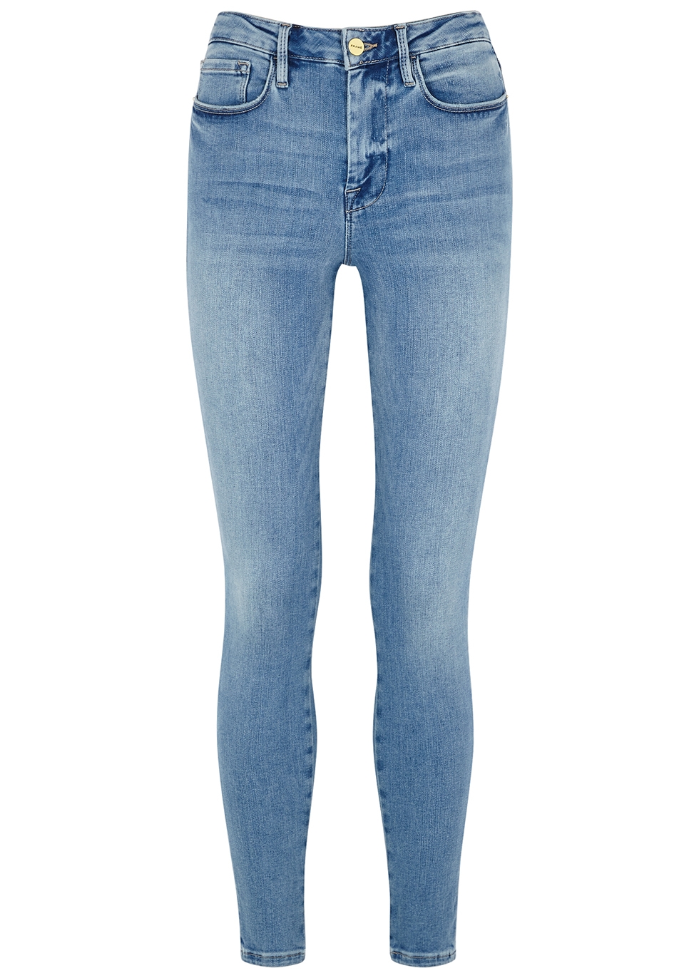 Le One light blue skinny jeans