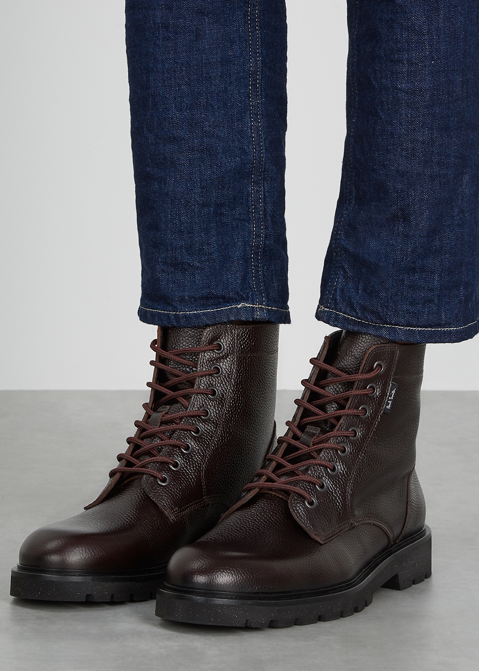 PS Paul Smith Fowler dark brown leather 