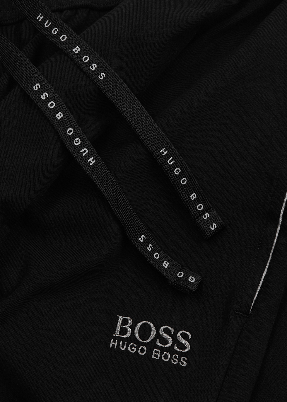 boss black trousers