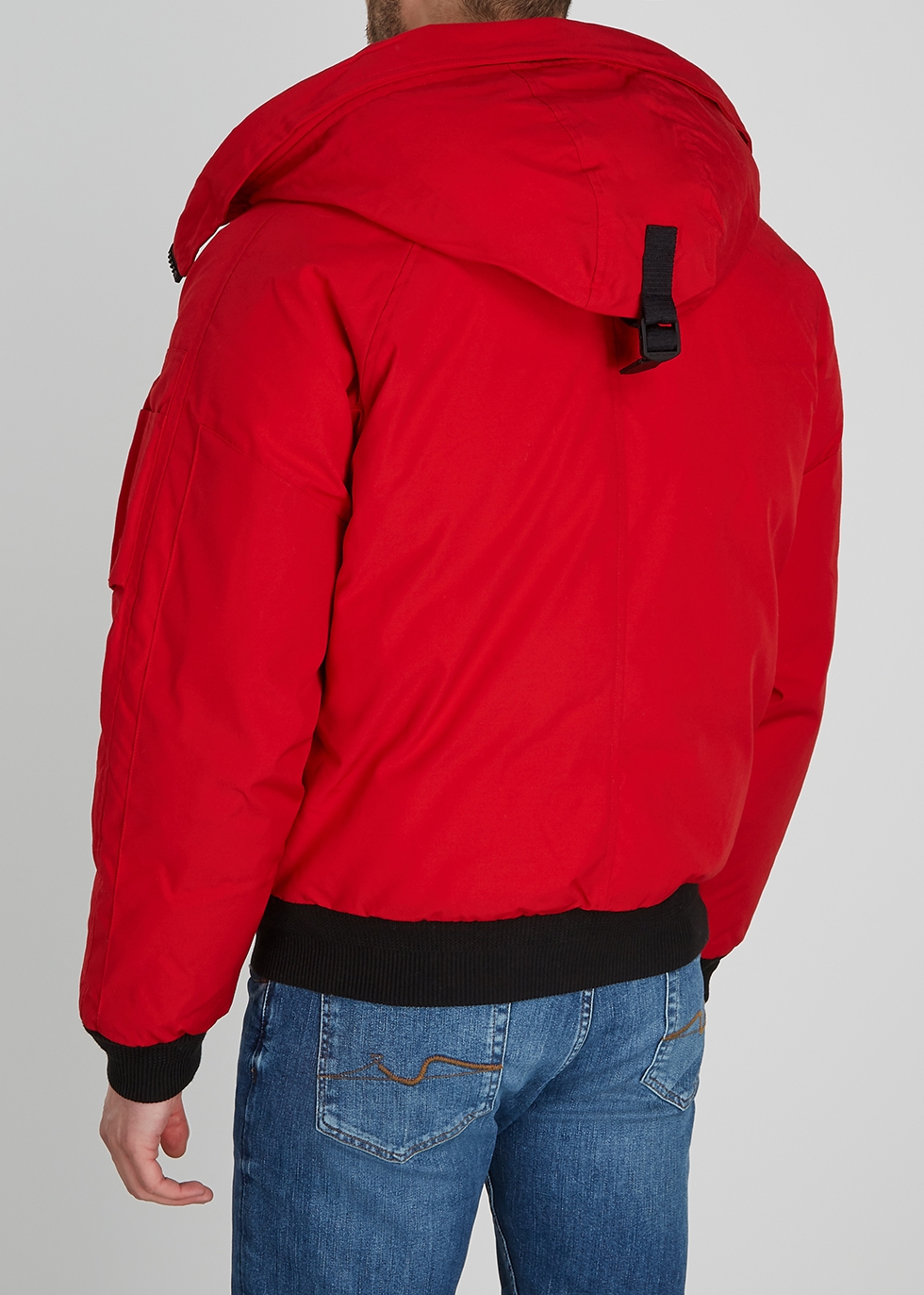 ralph lauren red bomber jacket