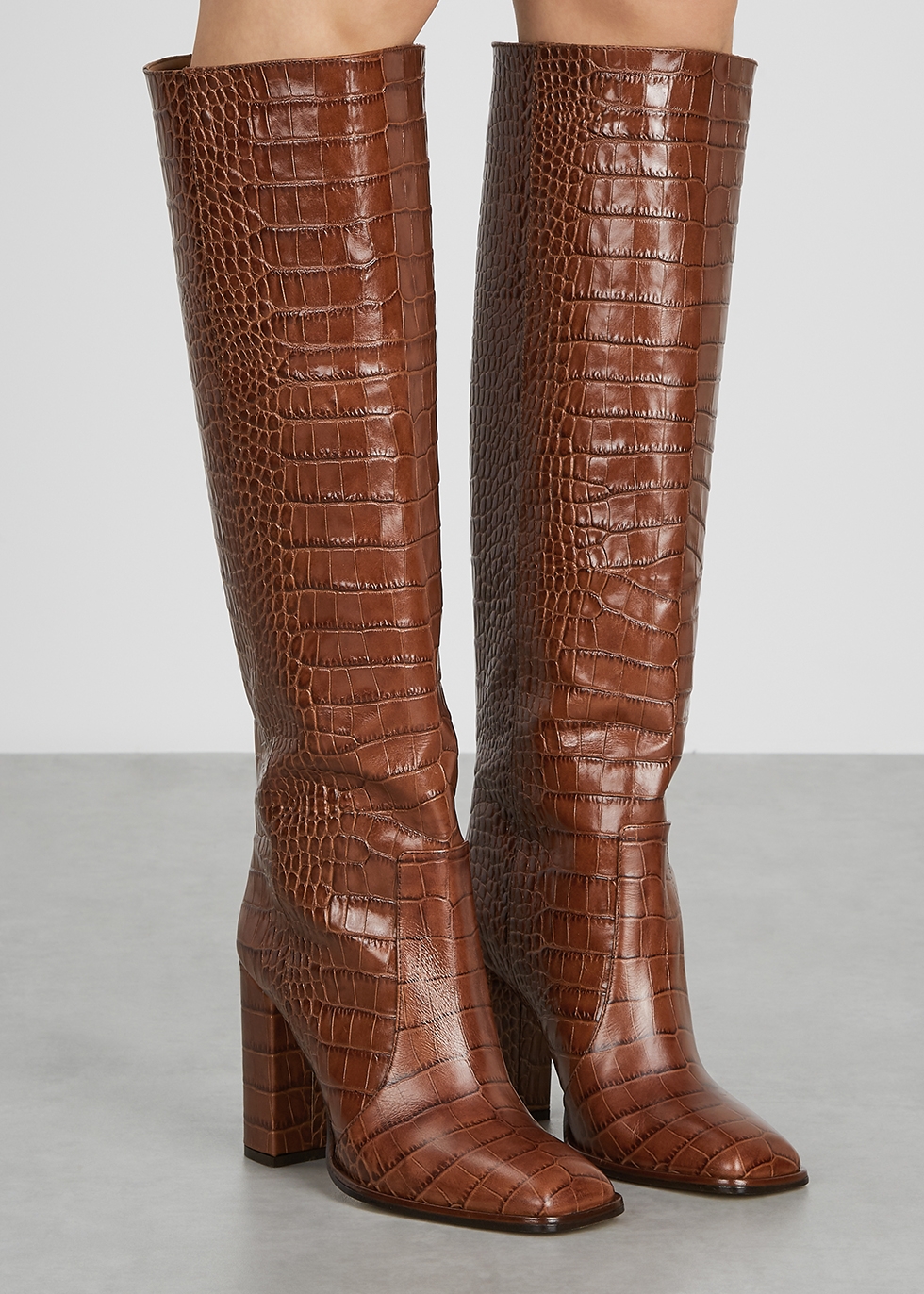 crocodile tall boots