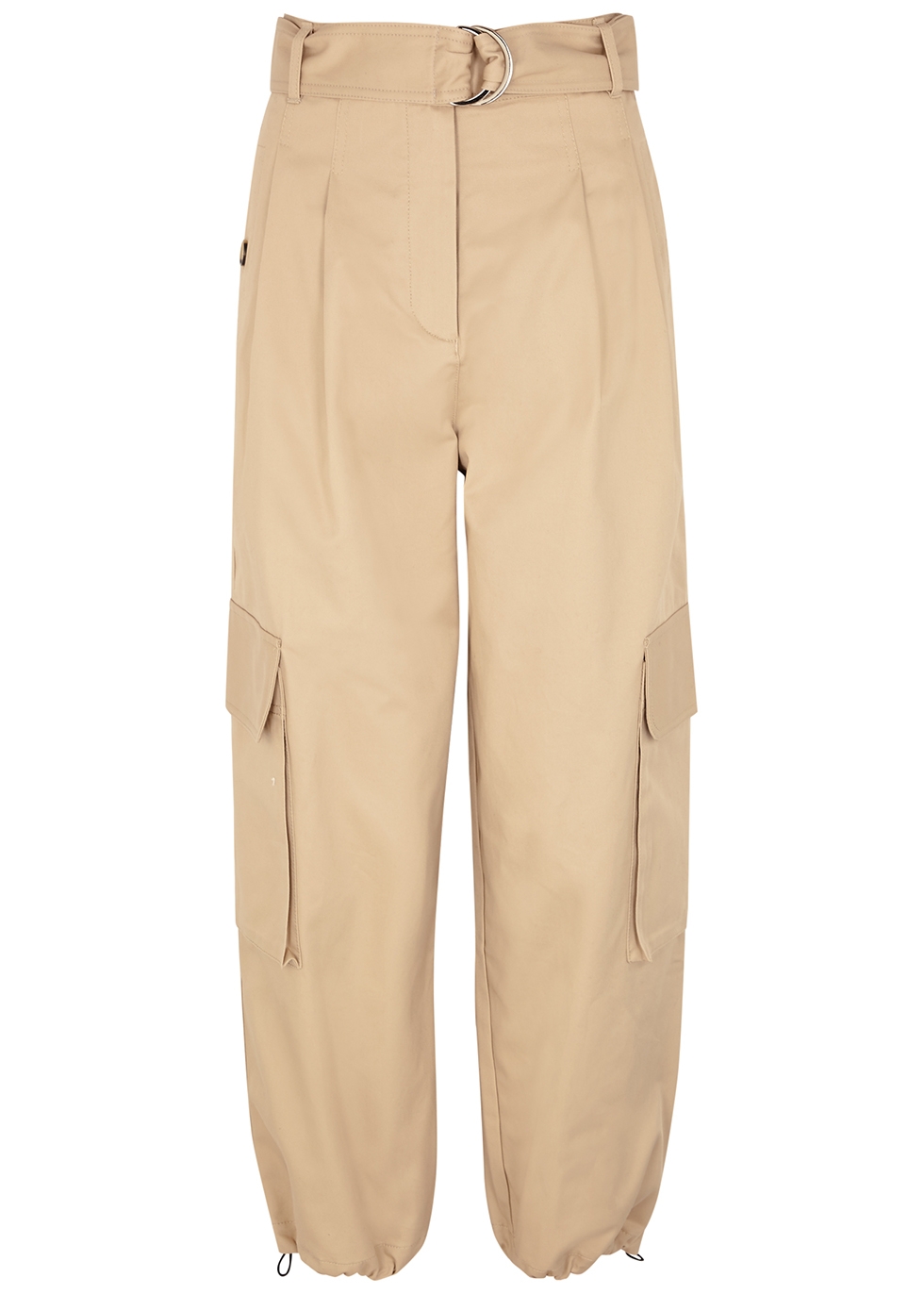 Hutton sand cotton cargo trousers