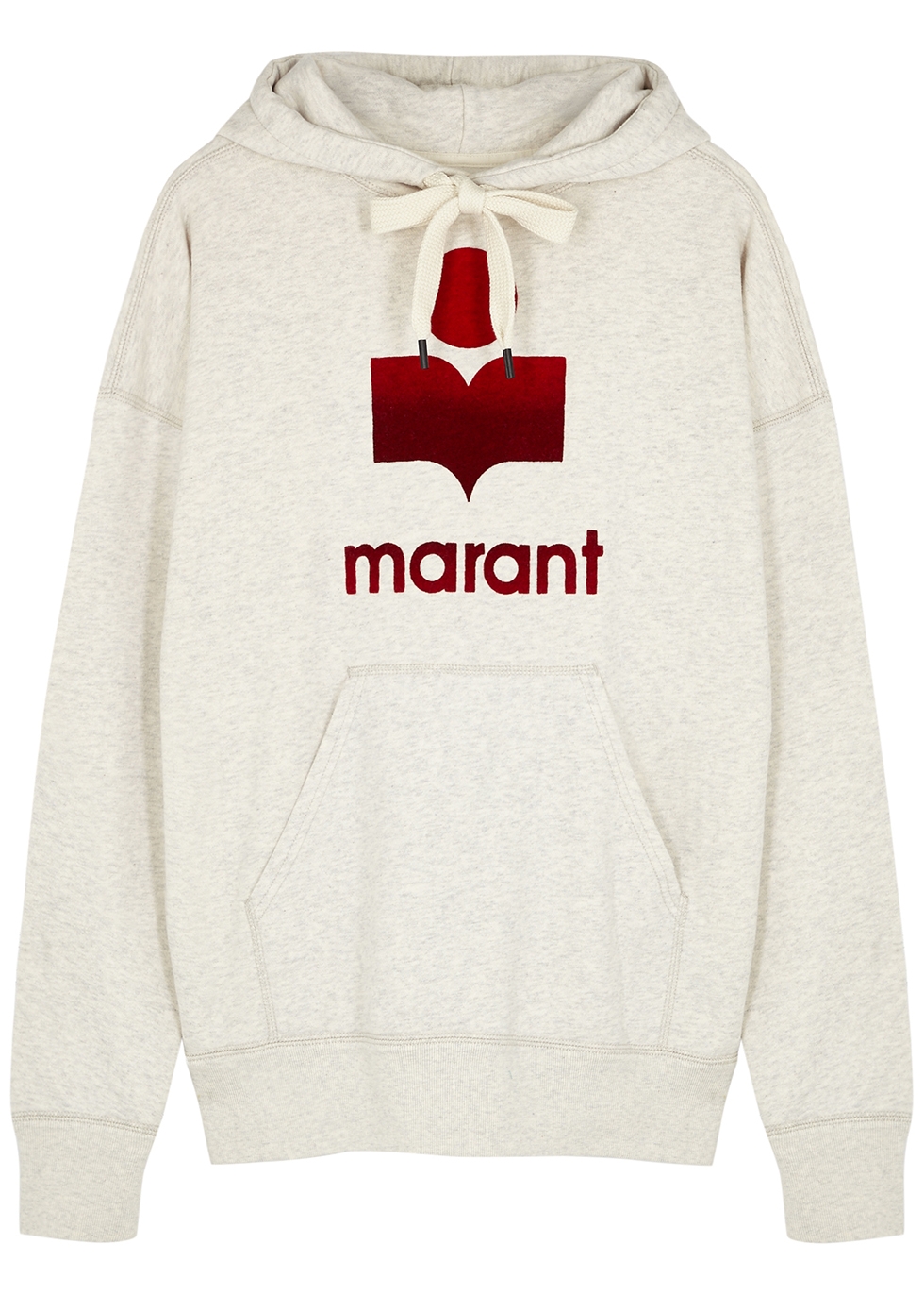 Isabel Marant Étoile Mansel logo hooded jersey sweatshirt - Harvey Nichols