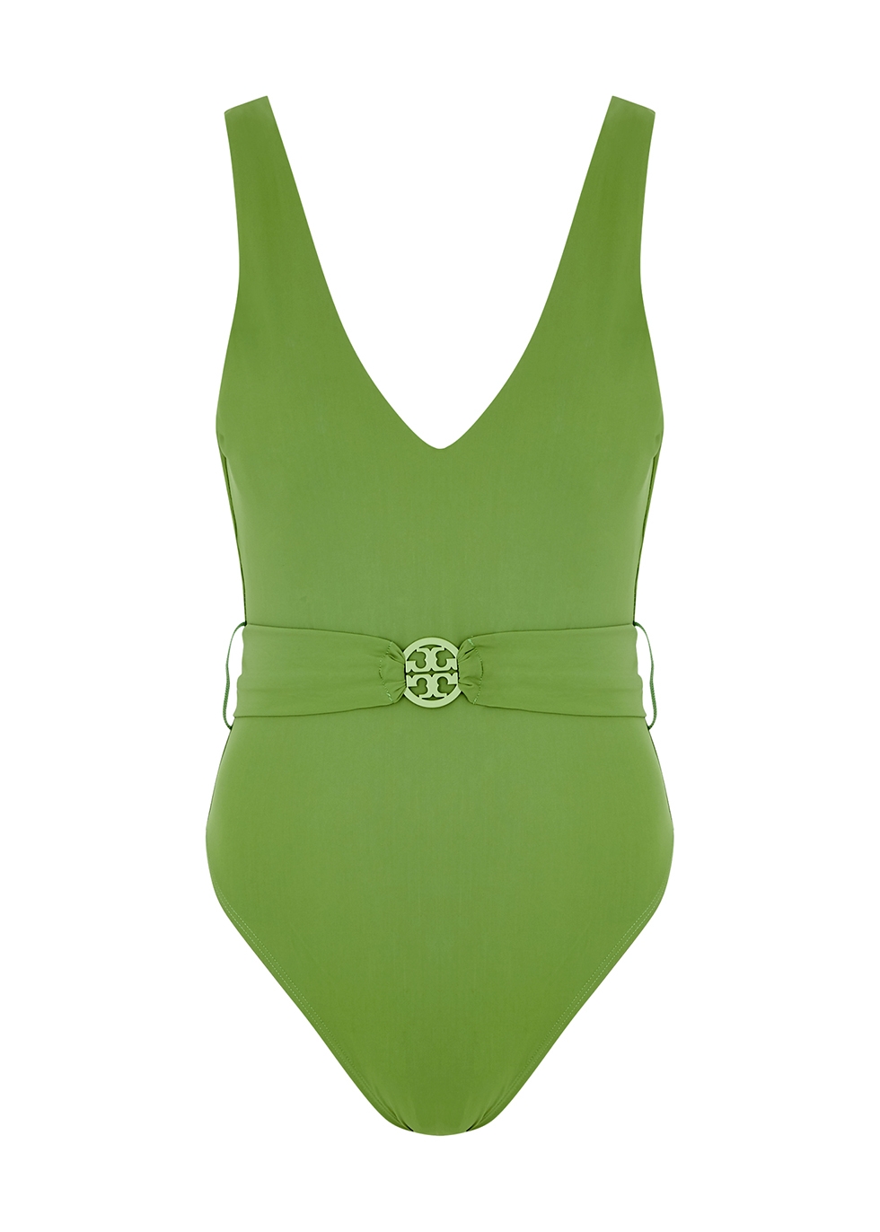 Miller green plunge swimsuit