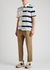Striped cotton polo shirt - Lanvin