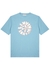 Blue printed cotton T-shirt - Lanvin