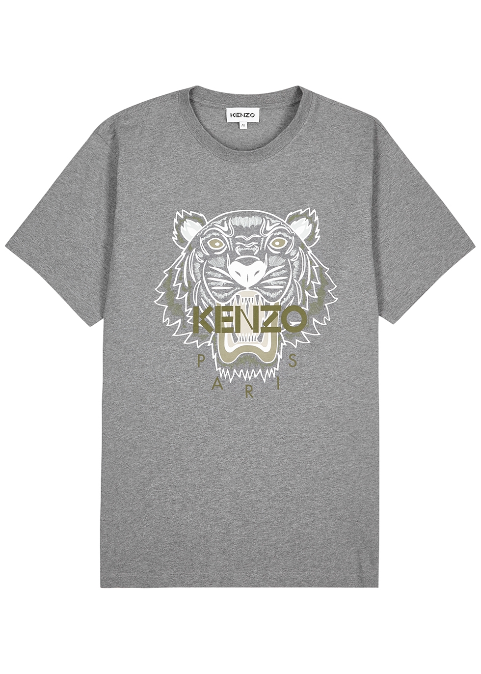 kenzo grey tiger t shirt