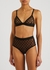 GG-embroidered tulle lingerie set - Gucci