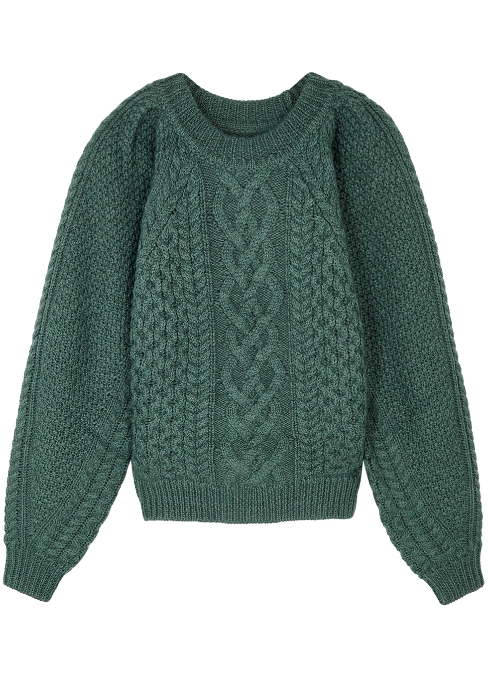 Isabel Marant Étoile Romy cable-knit wool jumper - Harvey Nichols