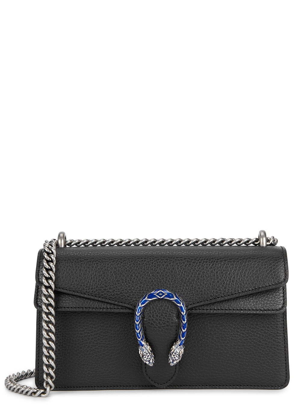 Gucci Dionysus small black leather shoulder bag - Harvey Nichols
