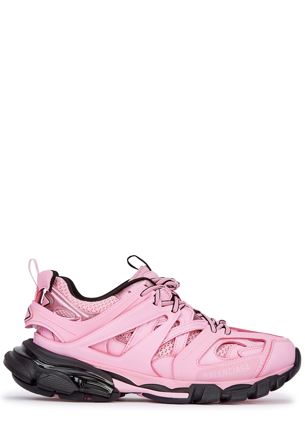 Balenciaga Track pink mesh sneakers - Harvey Nichols