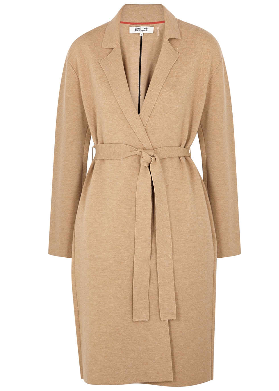 Bernadette camel wool-blend coat