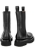 Lug black leather Chelsea boots - Bottega Veneta