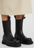 Lug black leather Chelsea boots - Bottega Veneta