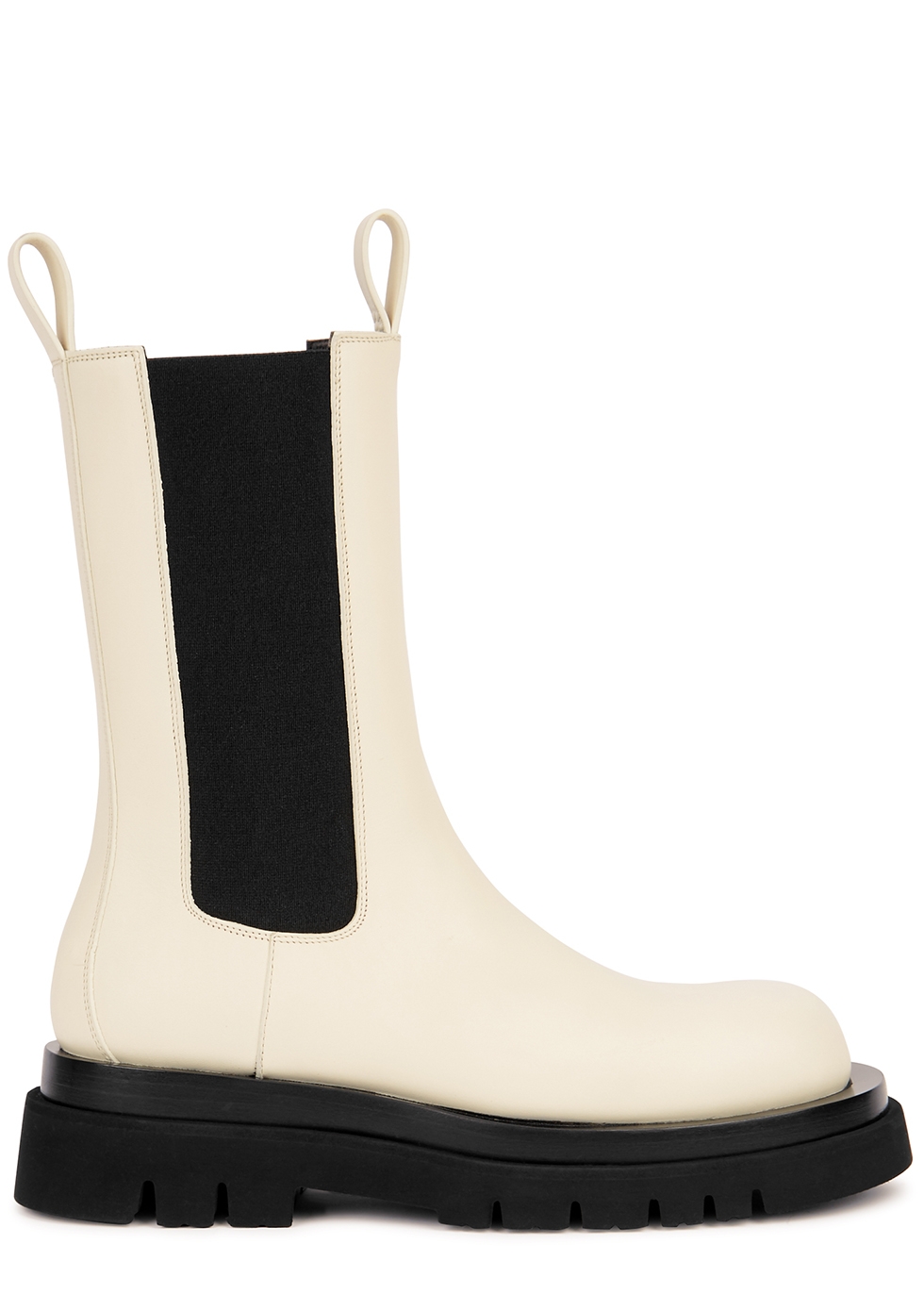 Bottega Veneta Lug off-white leather Chelsea boots - Harvey Nichols