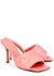 The Rubber Lido 90 pink leather mules - Bottega Veneta