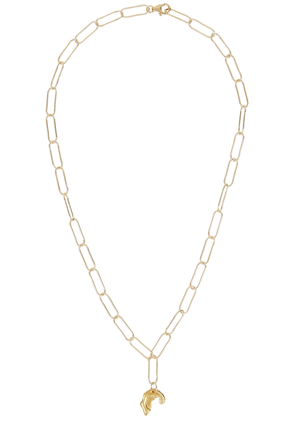 The Baby Odyssey 24kt gold-plated necklace