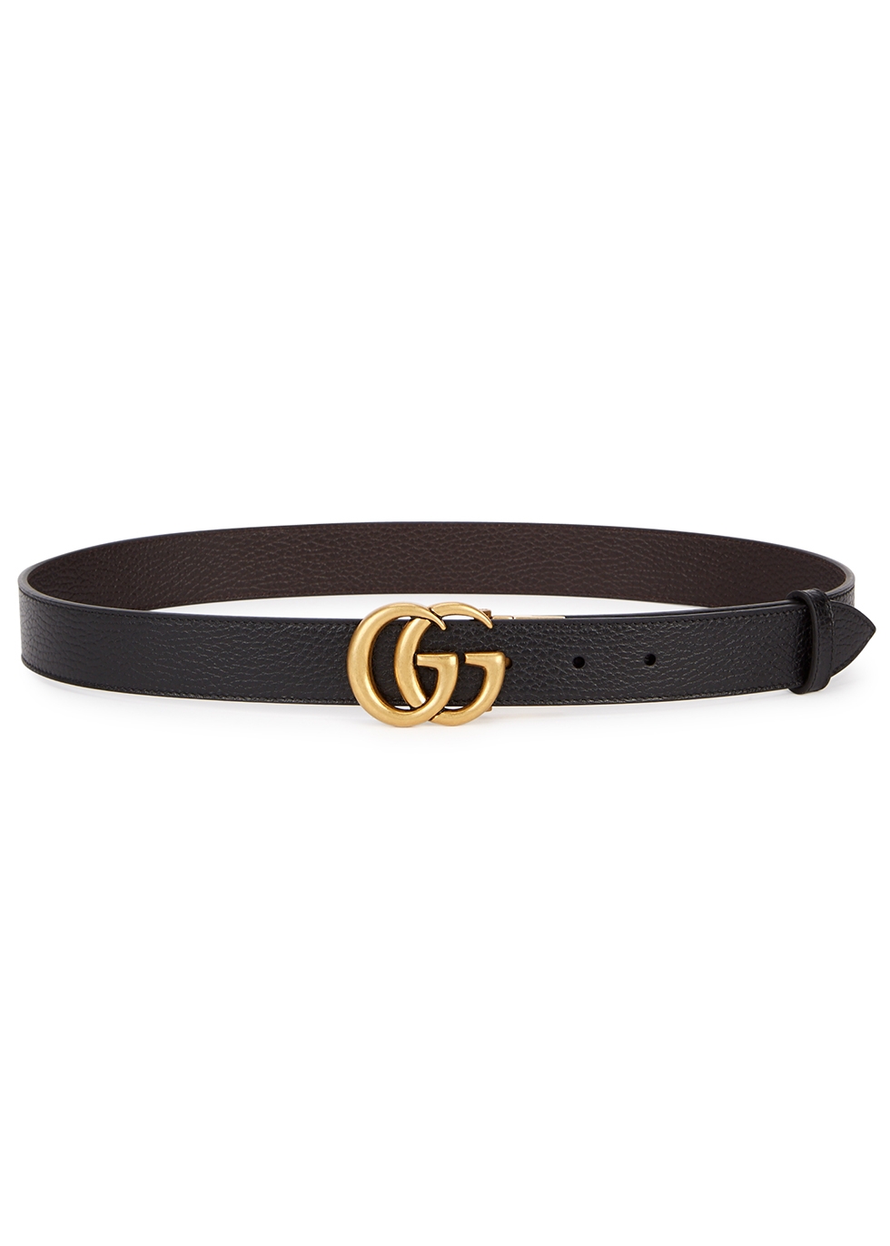 gg marmont reversible leather belt