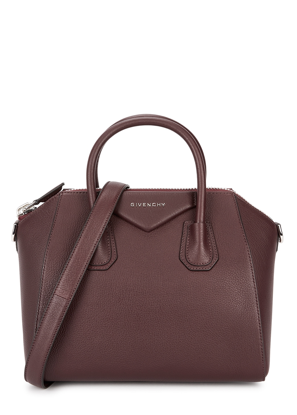 Antigona medium leather top handle bag