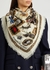 Cameo And Curiosities printed wool scarf - Alexander McQueen