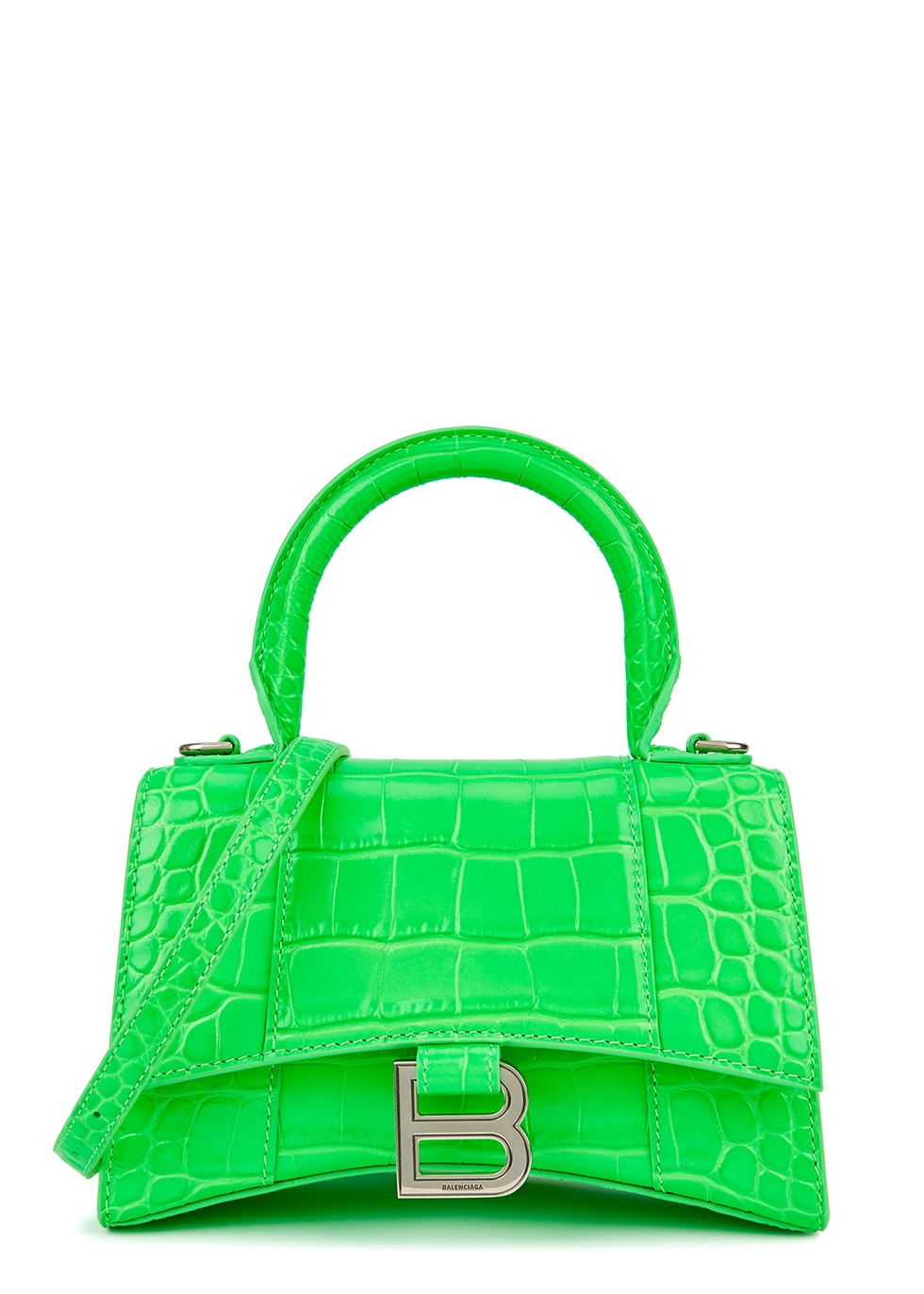 balenciaga neon green bag
