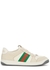 Screener cream leather sneakers - Gucci