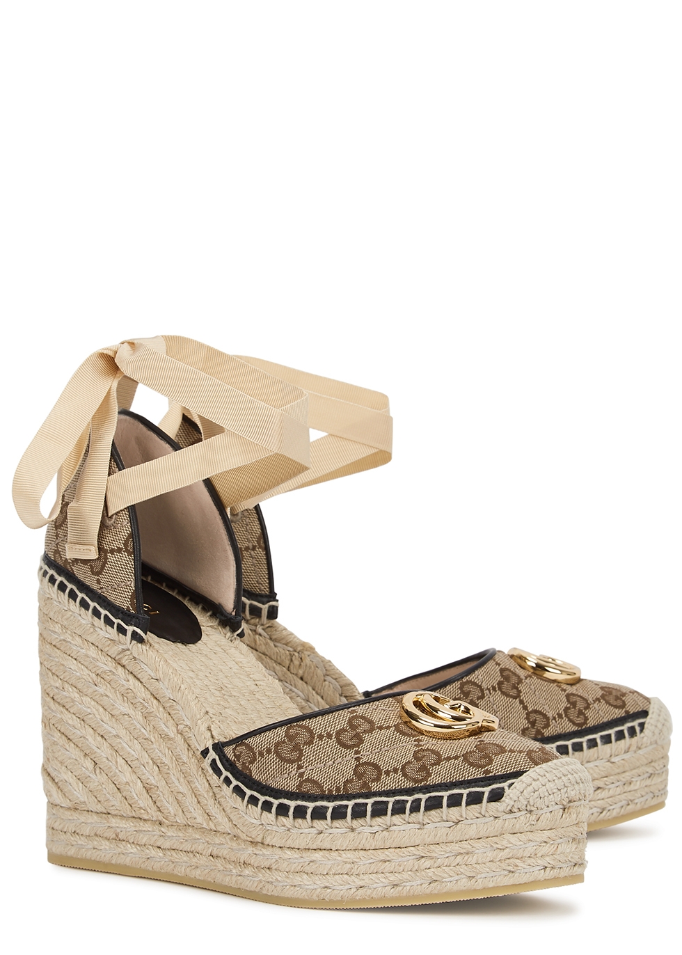 espadrille wedges gucci