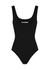Black logo swimsuit - Jil Sander