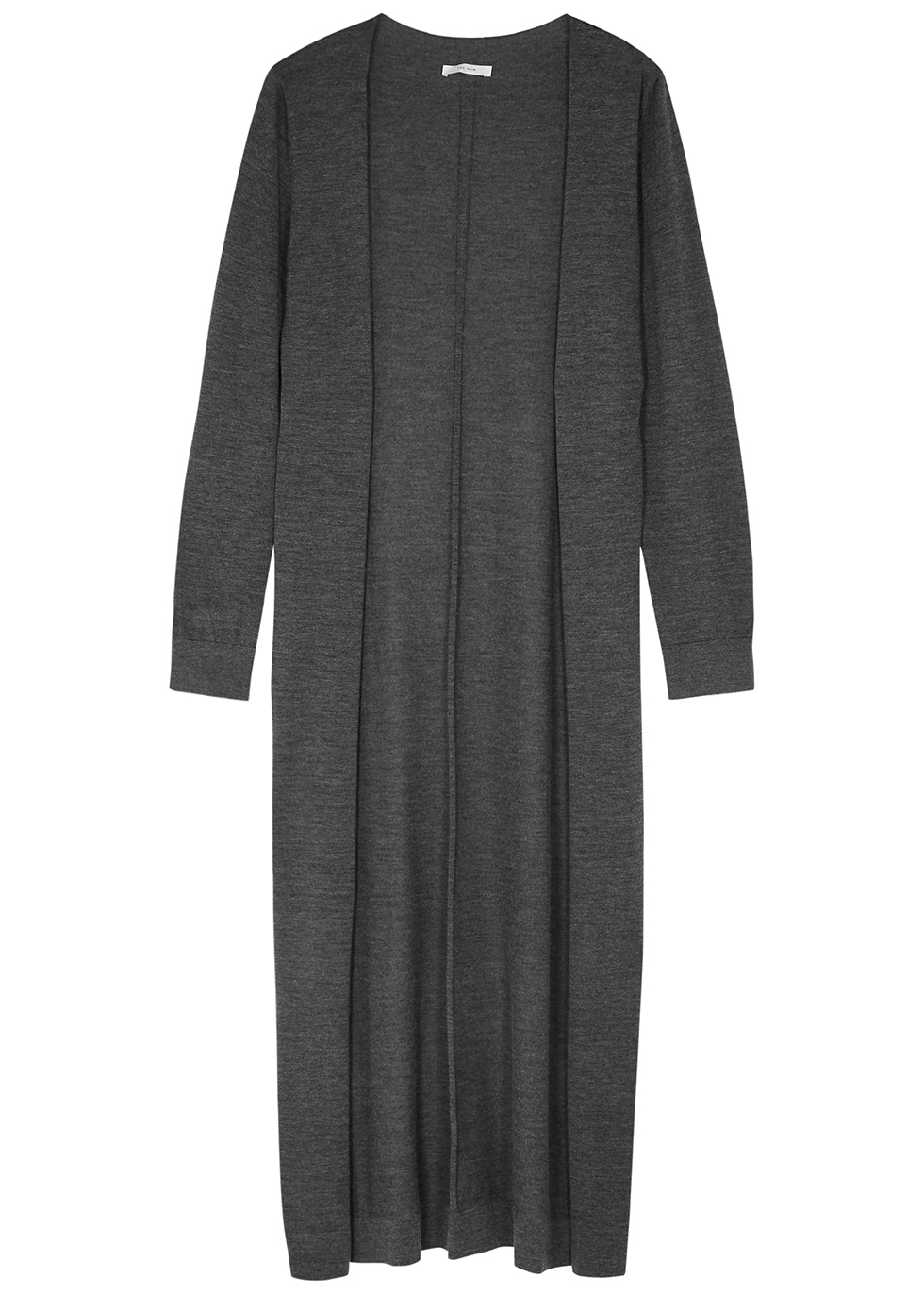 Bayo dark grey cashmere-blend cardigan
