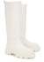 X Pernille Teisbaek white leather knee-high boots - GIA BORGHINI