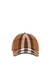 Exaggerated check wool baseball cap - Burberry