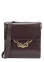 The Clip plum leather shoulder bag - Bottega Veneta
