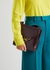 The Clip plum leather shoulder bag - Bottega Veneta