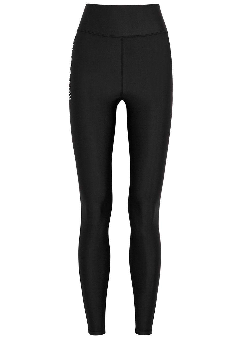 Kamelia black logo-print leggings