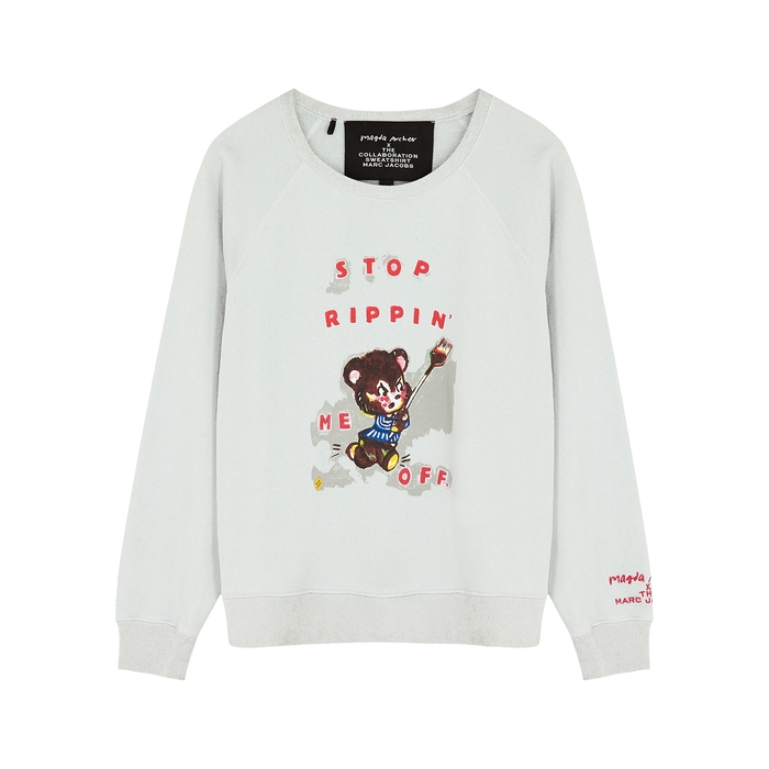 MARC JACOBS THE X MAGDA ARCHER PRINTED COTTON SWEATSHIRT,4009993