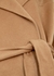 Alamo light beige wool-blend coat - Nanushka